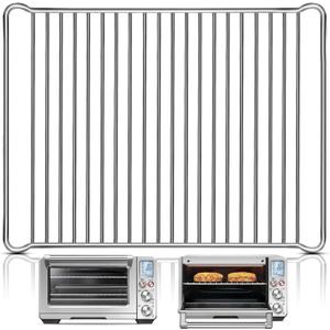 GWY Smart Oven Rack for Breville Air Fryer Countertop Oven BOV900BSS, 16.5''*12.15'' Stainless Steel Air Fryer Accessories Replacement Parts Roasting Steamer Grill Racks Baking Tray, Dishwasher safe