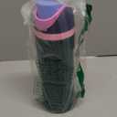 Owala FreeSip Insulated Stainless Steel Water Bottle with Straw for Sports and Travel, BPA-Free Sports Water Bottle, 24 oz, Blue/Green Forest Fairy