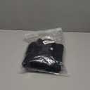 Women's Black Color Long-Sleeved Casual Trendy top Black Medium