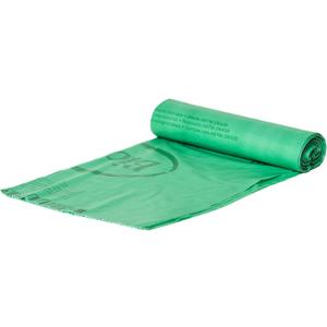 BioBag (USA) The Original Compostable Bag, 33 Gallon, 120 Count, 100% Certified Compostable Trash Bag Liners for Food Waste, Extra Strong and Durable, Trash Bag