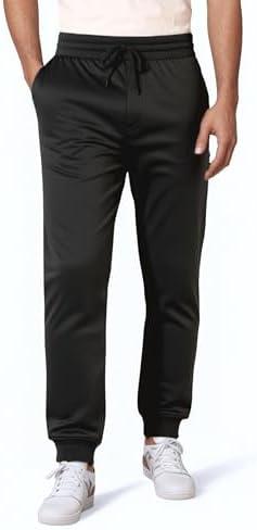 Men's Sweatpants Joggers with Pockets Thickened Comfort Drawstring Size L