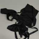 Adjustable Mastectomy Drain Holder Drainage Pouch with Shower Bag for Breast Surgery Mastectomy Breast Reduction Augmentation Post-Surgery Recovery Support Patient Care Kit (Black)