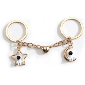 Matching Keychains,Couple Keychain for Boyfriend Girlfriend,Space Gifts for Birthday Christmas Valentine Anniversary