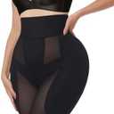 Hip Pads Shapewear Shorts for Women Curvy Hip Enhancer Booty Pads, All-Day Comfort for Daily & Special Occasions (Black, XXL)