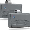 3 x MMT103 3-Button Transmitter Replace for Mighty Mule MMT103 Remote, Compatible with Mighty Mule Garage Door Openers and Gate Openers, Replace for FM135/FM134, etc., Can Control Three Devices 2 Pack