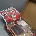 DIY Miniature Book Nook Dollhouse Room Kit for Teens and Adults-Christmas House