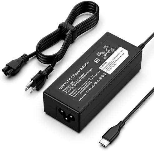 Nivjuky 45W USB C Laptop Charger Compatible with HP Chromebook X360 14 14-ca051wm 14-ca091wm 14-ca0061dx 14a-nf0099nr 14a-na0226nr Type C Charger Fast Charging Power Supply Adapter Cord