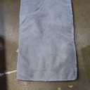 Orthopedic Dog Crate Bed - Waterproof, Washable Dog Bed with Egg Crate Foam & Removable Cover, 35 x 22 Inch, Dark Gray