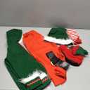 Kids Christmas Elf Costume for Boys Holiday Elf Costume Outfit (5-6 Years)