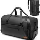 Garment Bags for Travel,45L Carry on Convertible Garment Duffle bag for Men Women - 3 in 1 Hanging Suit Travel Bag with Shoulder Strap