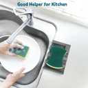 Silicone Soap Dish,Self Draining Soap Holder Perfect for Shower,Bathroom Sink,Kitchen Sink & Travel,Non-Slip Bar Soap Holder Extend Soap Life,Keep Soap Bars Dry & Easy Cleaning Grey-2Pcs