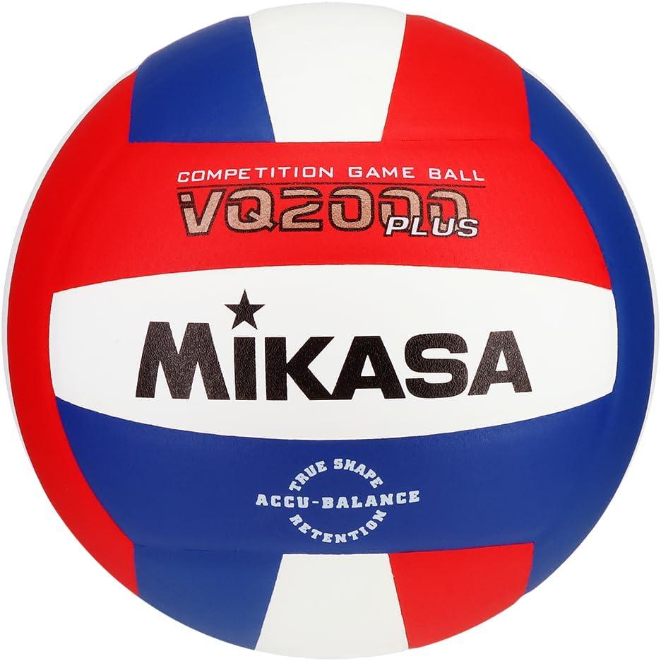 Mikasa VQ2000 Micro Cell Volleyball (Official, Red/White/Blue)
