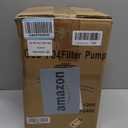 1000 GPH Pool Pumps, Cartridge Filter Pump for Above Ground Pools, 1000 GPH Pump Flow Rate, Above Ground Cartridge Filter and Water Circulation System, Pool Filters Accessories