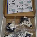 Building Blocks Mini Bricks Animal Pets, Dog Husky, Micro Bricks Dog Animal Building Toy Bricks Dog for Kids 10,11, 12, 13, 14, Teens or Adult, 1900 Pieces