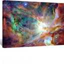 KREATIVE ARTS Canvas Prints Wall Art Cosmic Cloud Stars Nebula Night Sky Picture by NASA Modern Wall Decor Home Decoration Stretched Gallery Canvas Wrap Giclee Print Ready to Hang 24''x36''