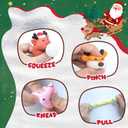 Advent Calendar 2025 Mochi Squishy - 24 Days of Christmas Countdown Calendar, Contains 24Pcs Gift, 3 Cute Jumbo and 21 Mochi Squishy Toys,Gift Ideas for Boys Girls and Teens