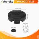 DWO1DT995 Replacement Trimmer Head Cap+Spring+Base Compatible with Dewalt DCST920 DCST922 DCST970 DCST990 DCST925 Cordless String Trimmer (1+1+1)