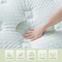 Hansleep Twin Mattress Pad Topper Memory Foam, Twin Foam Mattress Topper Viscose Derived from Bamboo, Twin Size Bed Mattress Pad Cover for Back Pain Relief, 39" x 75", White