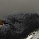 Electric Heated Blanket 72"x84" Full Size - Dual-Sided with Microplush & Sherpa Fabric, 4 Heat Settings & 10 Hours Auto Off, Machine Washable - Iron Gray