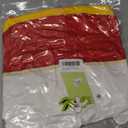 Zombies Dress for Girls Kids Daywalker Outfit Square Neck Dresses Party Halloween (110, White)