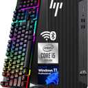 HP ProDesk 600 G6 Tower PC Desktop Computer, Six-Core i5-10500 Up to 4.50 GHz, 16GB DDR4, 512GB SSD, Keyboard and Mouse, WiFi, BT, 4K Support, Windows 11 Pro 