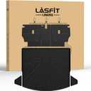 LASFIT Cargo Trunk Mat with Backrest Mats for Mazda CX5 2025 2024 2023 2022 2021 2020 2019 2018 2017 All Weather TPE Rear Cargo Liner Custom Fit Waterproof CX 5 Seat Back Mat Accessories, Black