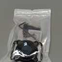 2 Pack Airtag Dog Collar Holder | Airtag Dog Collar Waterproof  Airtag Holder for Dog Collar  Dog Airtag Holder with Removable Metal Loop, Light Weight fit Width3cm/ Thick4.5mm Air Tag Collar, Black