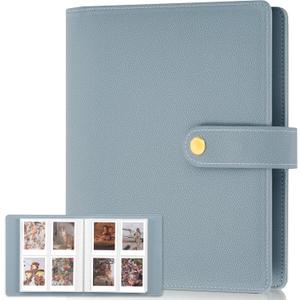 Beautiful Photo Album for 2x3 in Polaroid Photos - Safely Holds Your 300+ Pictures Of Unique Memories - The Perfect Instax Mini Compatible Photo Book To Store Pictures Or Trading Collection Cards