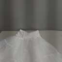 Women Crinoline Petticoat for Vintage Dress Short Tutu Slips Underskirt (Medium, #423 White)