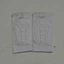 HOBRAVE 2PCS Soccer Shin Guards Padded Calf Compression Sleeves Supports for Shin Splint (X-Large, White)