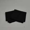 MIULEE Pack of 2 Decorative Outdoor Waterproof Pillow Covers Square Garden Cushion Sham Throw Pillowcase Shell for Spring Patio Tent Couch 18x18 Inch Black