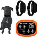 COZ Indoor Wireless Pet Barrier with Adjustable Range, Dog Electric Fence for Home, with Transmitter & Rechargeable Shock Training Collar, Pet Gate Keeps 1'6" to 8'6" Areas Off Limits