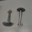 5/8" Snow plow Shoe Skid Snowplow Replacement Compatible with Moose ATV UTV Plow Blades (New Pair)