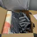 Baby Playpen with Mat, 50 x 50 Inch Play Pen Playards, Playpen for Babies and Toddlers, Baby Playard for Indoor & Outdoor Active Center Game Fence, Skin-Friendly Fabric and Soft Breathable Mesh (Grey)