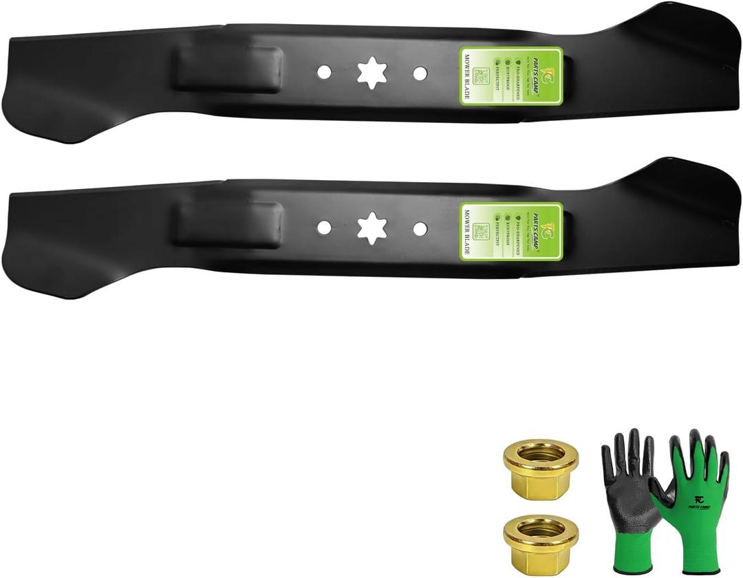Parts Camp 2-Pack Replace Cub Cadet 46 Inch Mower Blade 942-04290 942-04244