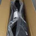 GREEN PARTY Stadium Seat for Bleachers Portable Outdoor Floor Folding Stadium Chair with Armrest, Back Support, Cup Holder, Mesh Bag and Hide Hooks (Black Grey 2)