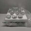 Mason Jars 8 oz 30 Pack- Small Mason Jars With Silver Lids -1/4 Quart Canning Jars| Storage Glass Jars With Lids For Jelly, Jam, Honey, Pickles - Spice Glass Jars - With 30 Chalkboard Labels