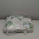 3x8 Hallway Washable Runner Rug - Non-Slip Kitchen Rugs with Rubber Backing Abstract Neutral Low-Pile Carpet Runners for Laundry Room Home Decor Bedroom Bathroom Entryway (Beige Blue,3x8)