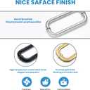 Alise Shower Door Handle,Sliding Shower Glass Door Pull,Tubular Back to Back Handle Bar for Shower Bathroom Doors,10-Inch SUS304 Stainless Steel Shower Hardware Replacement Parts,Brushed Nickel