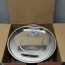 108oz/3.2L Stainless Steel Cat Water Fountain with Detachable Tank, Easy to Clean & Assemble, Pet Drinking Dispenser with Quiet Operation & LED Light, Gifts for Cats, Dogs and Small Pets