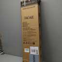 BAGAIL Outdoor Badminton Net Set with Anti-Sag Winch System - Official Size 20ft x 5ft, 4 Rackets, 3 Shuttlecocks, Durable PE Net & Carry Bag for Backyard, Beach, Family Games (Yellow)