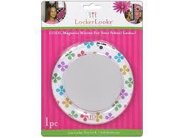 Lockerlookz Tm Magnetic Locker Mirror 6 Purple Multi