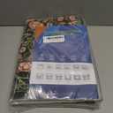 GarveeHome Dark Green Vintage Floral Small Rug 2x3 Door Mat Indoor Rugs for Entryway Washable Non-Slip TPE Backing Soft Low-Pile Rugs for Bathroom Bedroom Kitchen Entrance