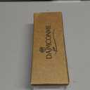 DAMCONME Glass Cups with Lids and Straws 1Pack, Glass Coffee Cups, Glass Cup with Lid for Iced Coffee, Smoothie, Cocktail, Beer, Whiskey, Soda, Matcha, 16 Oz Glass Cup with Bamboo Lid, 1 Brush