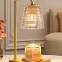 Hong-in Candle Warmer Lamp with Timer Dimmer,Birthday Gifts for Women Mom Sister,House Warming Gifts New Home Room Decor,Vintage Wax Warmer for Scented Wax Jar Candles