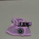 EcoBark Premium Quality Step in Dog Harness - Teacup Dog Harnesses - Perfect Puppy Harness - Luxury Soft Mesh Step in Vest - No Pull Mini Body Halter - Toy Breed Harnesses (XXXS- 2 to 3 lbs- Chest up to 10 in, Lavender)