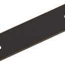 Amerock Ladera 3 inch (76mm) Center-to-Center Rectangle Oil-Rubbed Bronze Cabinet Pull Backplate, BP37761ORB