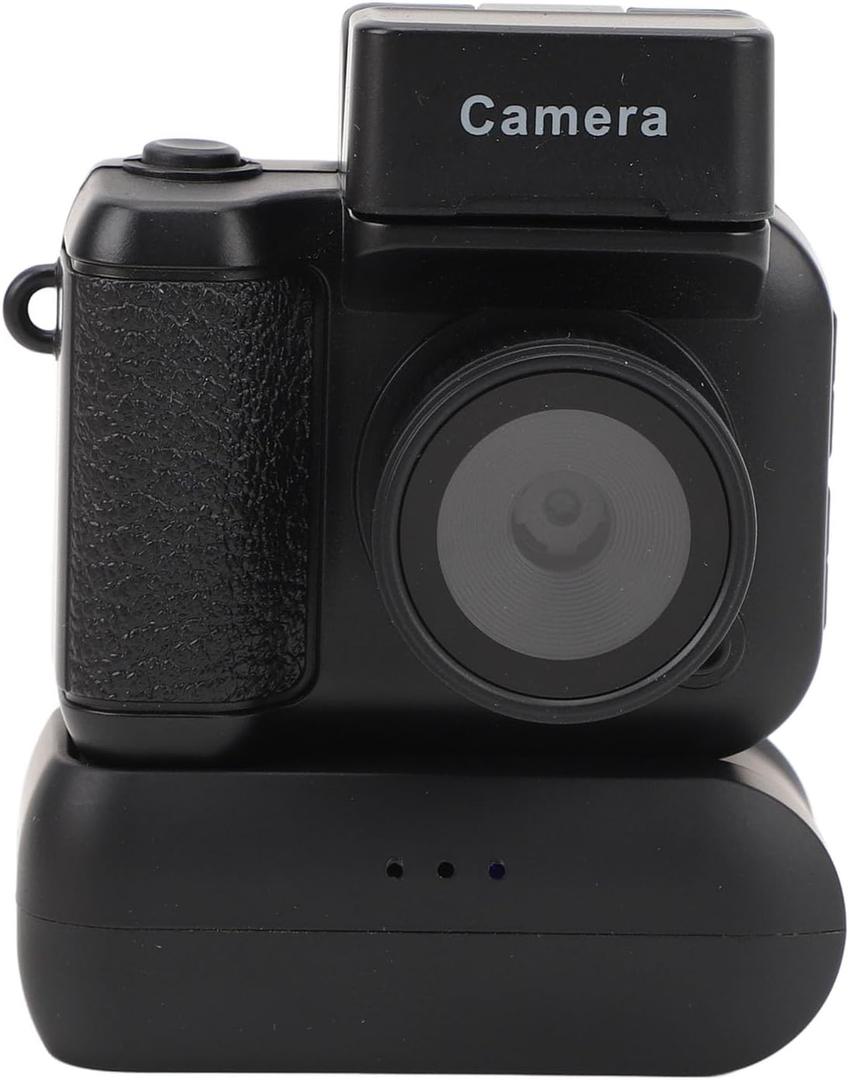 1080P HD Small DV Camera, 1.44 Inch Color Screen Mini Video Recorder with Flip Flashlight, Support OTG, Thumb Camera DVR Camcorder for Video Recording (Black)