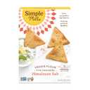 Simple Mills Veggie Pita Crackers, Himalayan Salt - Gluten Free, Vegan, Healthy Snacks, Paleo Friendly, 4.25 Ounce (Pack of 6) BBD: 07-21-26