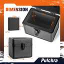 Pulchra Graded Card Storage Box, Top Loaders Case, Sports Trading Box, Slab PSA MTG CSG SGC Magnetic Holder, Carrying Collector Storage Boxes